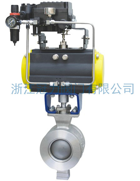 氣動(dòng)V型球閥可保證閥門的靈敏度和感應(yīng)速度